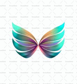 Abstrakte Schmetterlingsflügel
